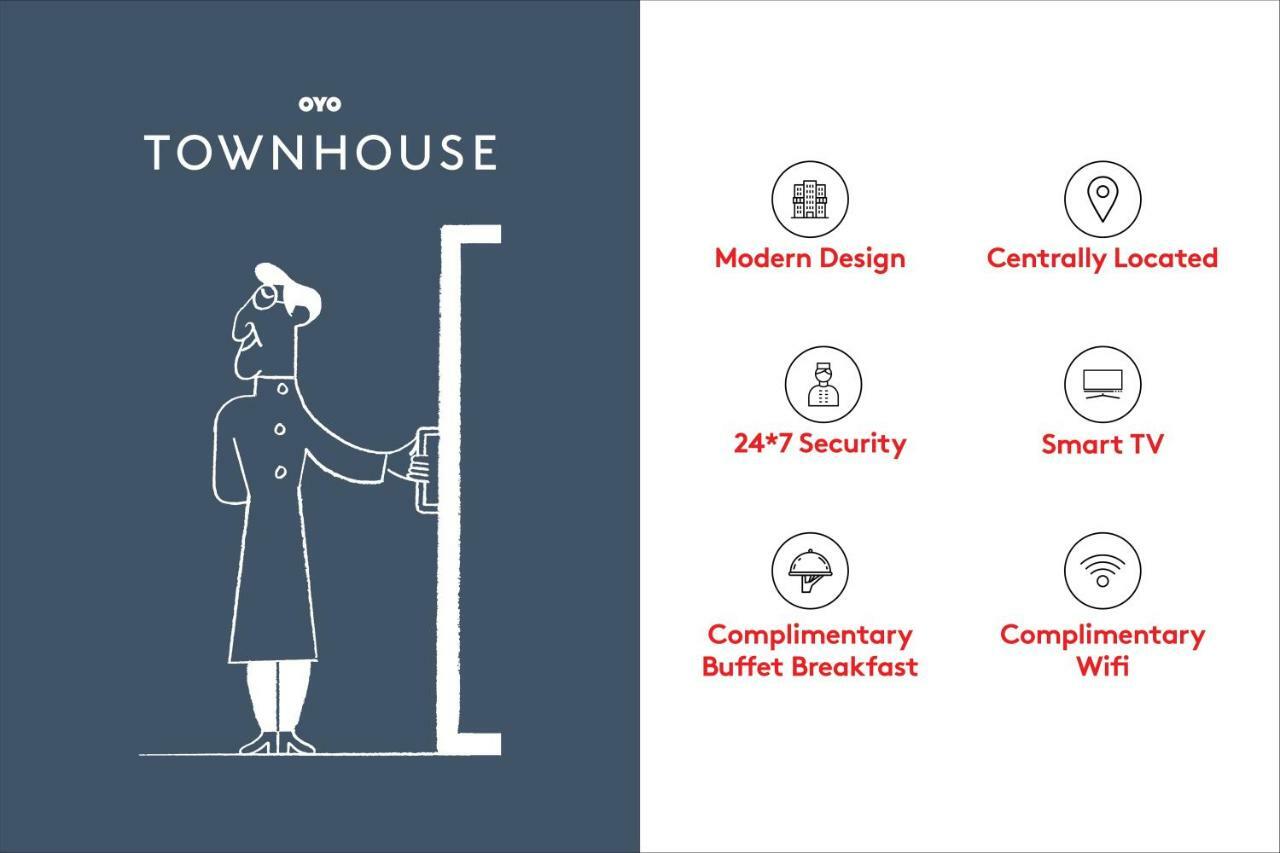 Oyo Townhouse 027 Sector 15 Gurgaon Hotell Exteriör bild